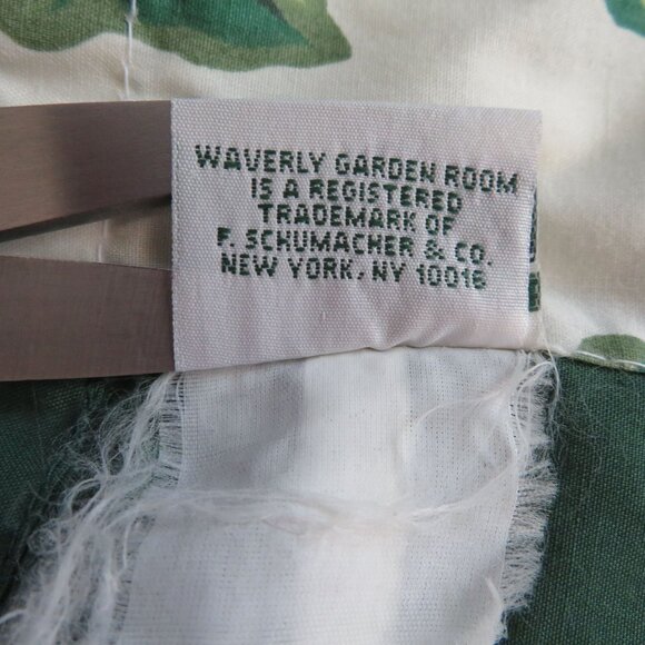 Vintage Waverly Garden Room Sweet Violets Curtain Valance 14" X 72" Unlined - Picture 7 of 8